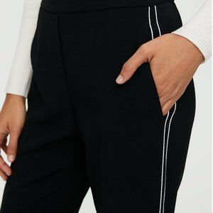 Aritzia Babaton Conan Pants - Black w/white 12